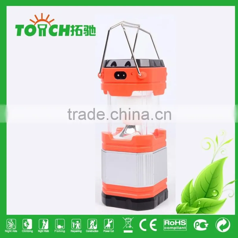 Muitlpower LED Lantern Solar Camping Lamp Rechargeable Camp Light with Charger Solar Tent Light