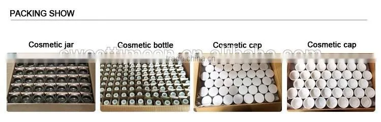wholesale empty 100g frosted glass cosmetic jar with cap and cover Stock