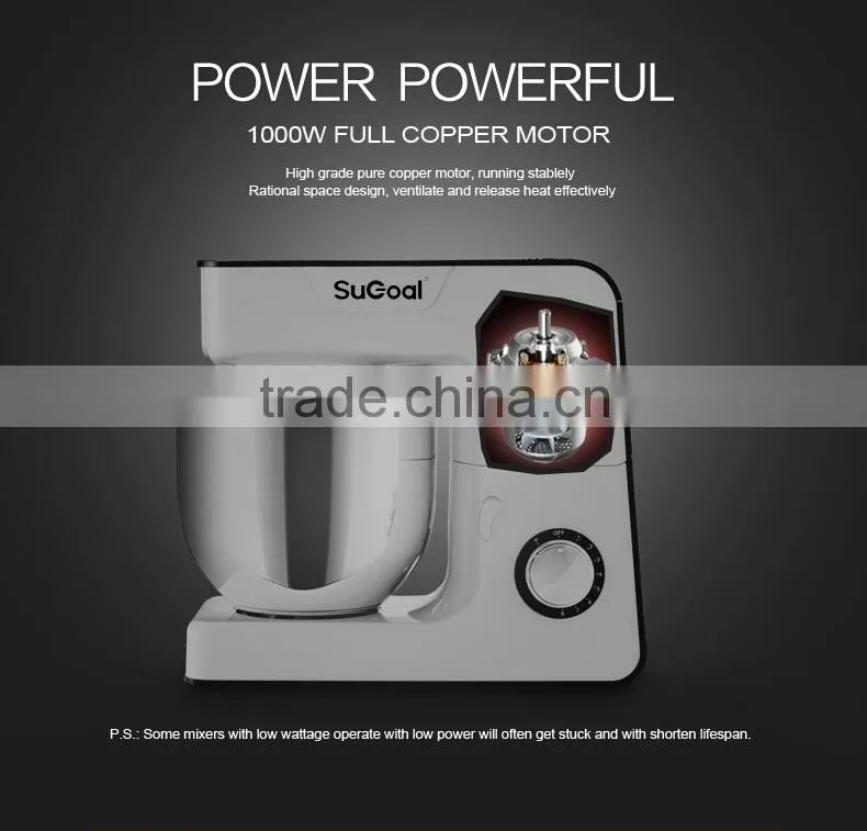 2015 SuGoal home appliances audio mixer dough mixer