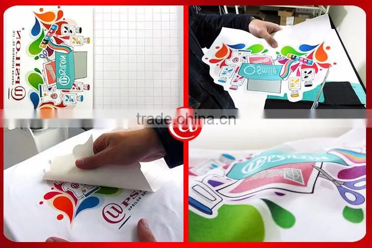 2016 Best Selling Light Fabric Transfer Paper For Inkjet Print