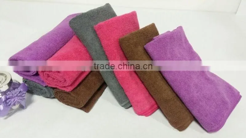 Wholesale multi-purplose Microfiber car cleaning cloth 80% polyester 20% polyamide