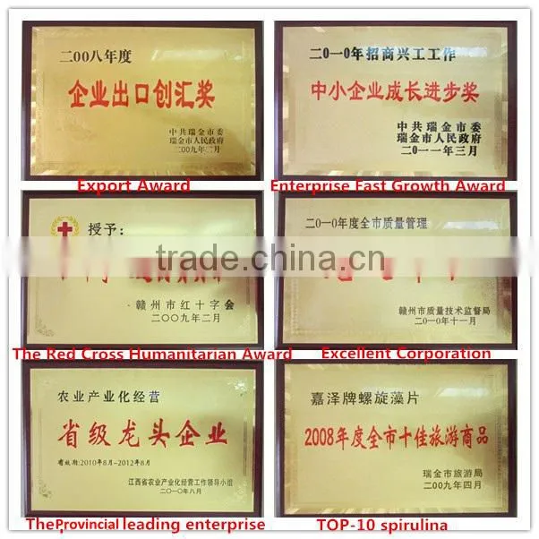 Gmp Certified Manufacturer Supply High Quality Spirulina Powder