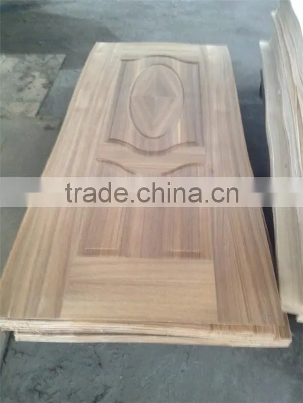 wood veneer door skin/teak wood door skin/molded melamine door skin