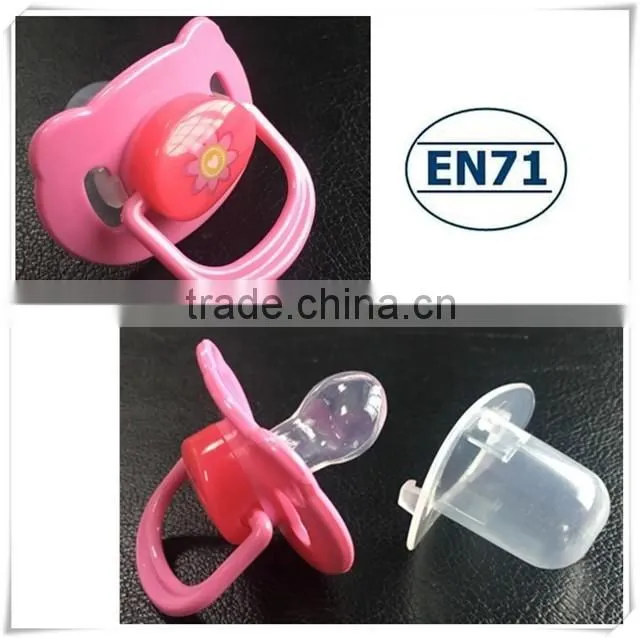 Baby toy baby funny pacifier adult pacifier silicone doll made in RoRo