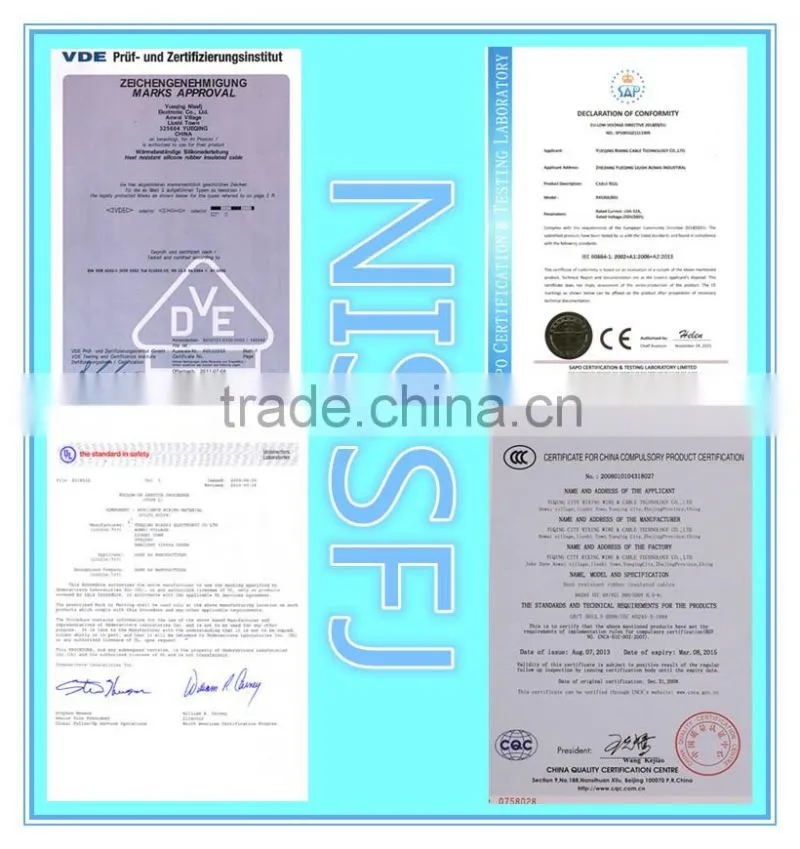 Chinese supplier 3k Flexible Silicon Rubber carbon fiber heating cable XL-005A