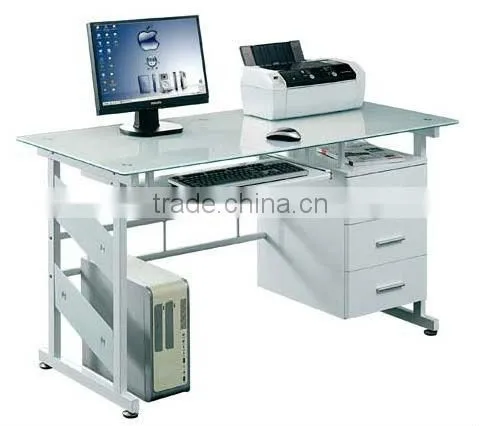 bookcase with computer desk