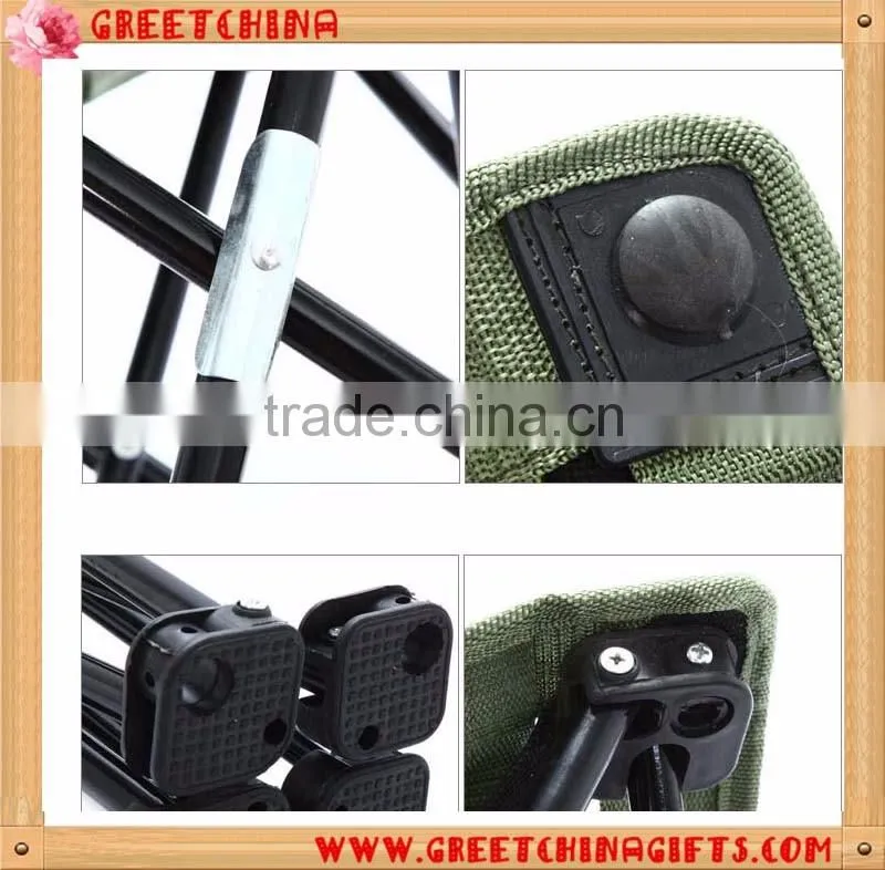 Custom LOGO Outdoor Portable Metal Solid Stool for Fishing