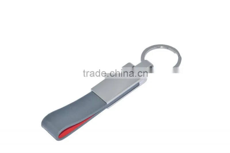 2016 exhibition Promotion gift PU / Genuine leather key chain