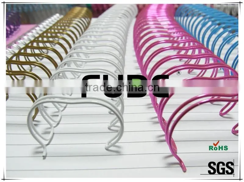 Made of high quality nylon coated, O binding Wire, Spirobind, plastic binding ring
