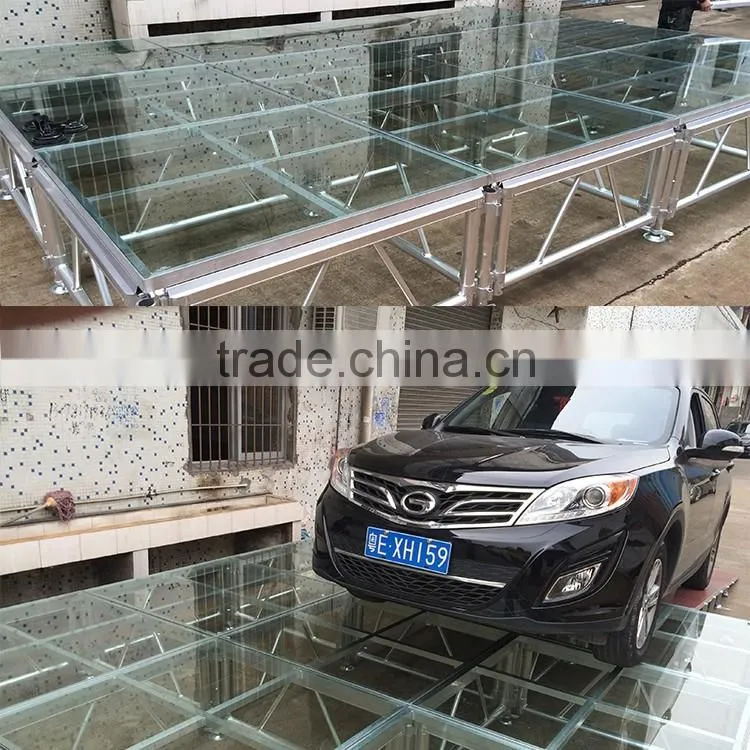 18mm assembly plexiglass stage for car