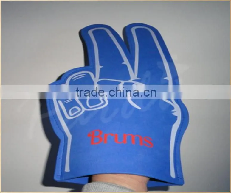Rubber foam hands EVA foam cheering hands