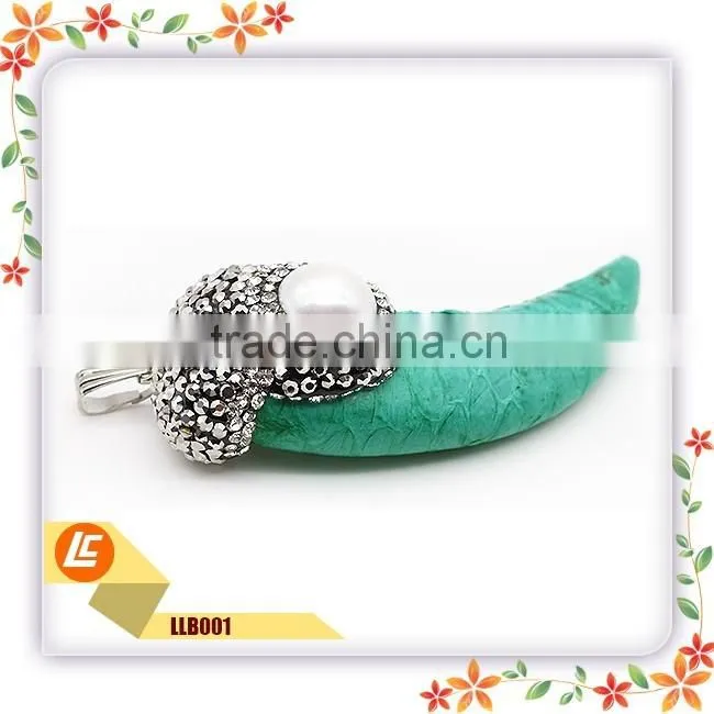 Supplier Horn Charm Pendant Black Horn Charm Pendant