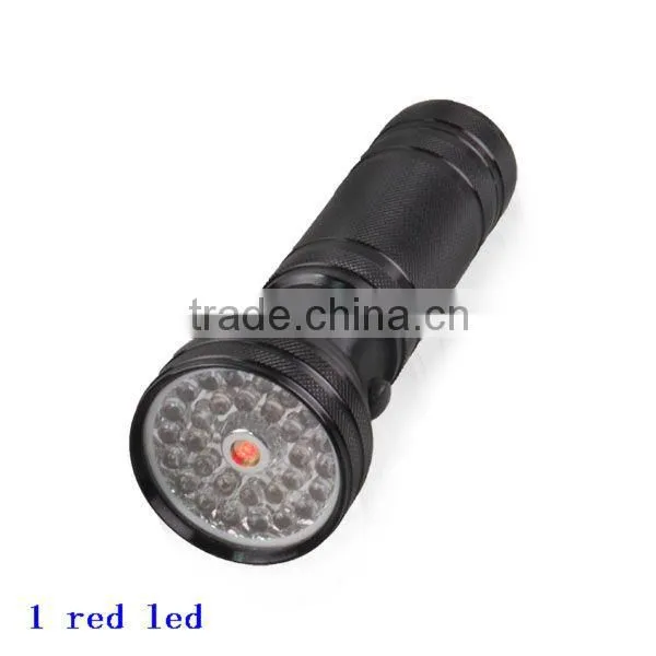 Colorful led flashlight with compass