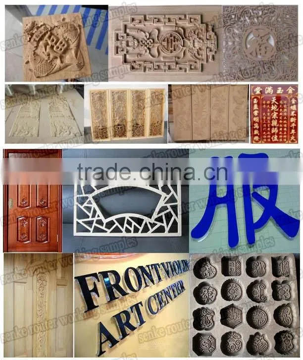 Automatic 3d wood carving cnc router copper sheet engraving machine from Senke manufacture
