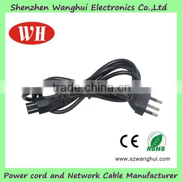 Home Appliance Power Cord, Brazil Power Supply Cords with 220V