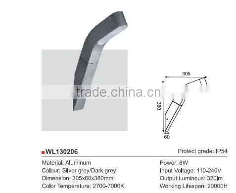 AluminumLed Outdoor Wall lamp designs IP54