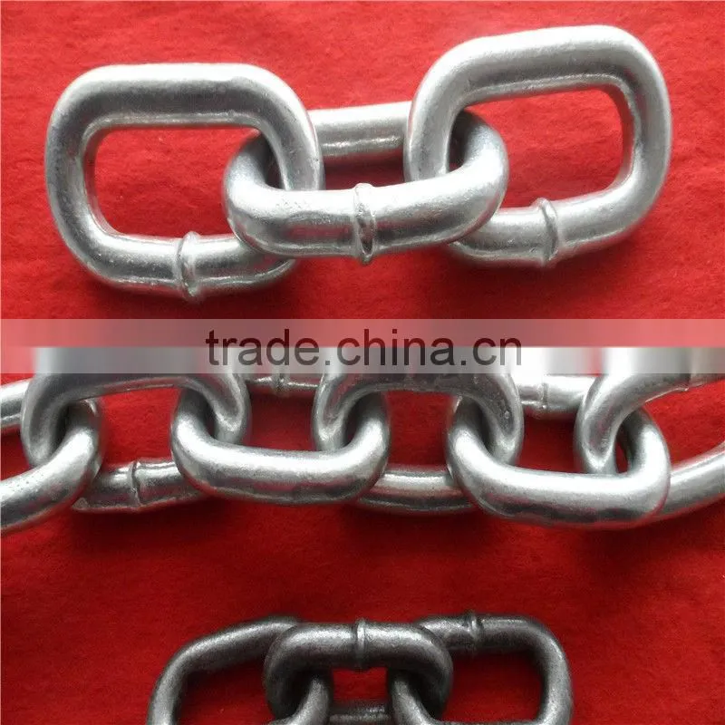 China chain link(factory) chain link fence wires,drag link chain