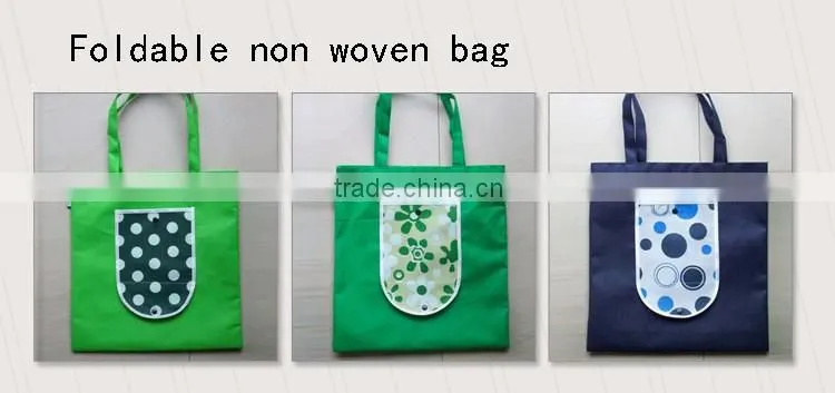 China bag supplier ladies bag new type of carry non woven shopping bag