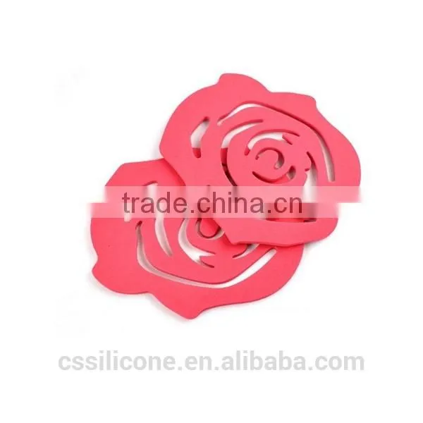 New Design Non-Stick Multifunctional Rectangle Food Grade Heat Resistant Baking Silicone Mat with printed logo