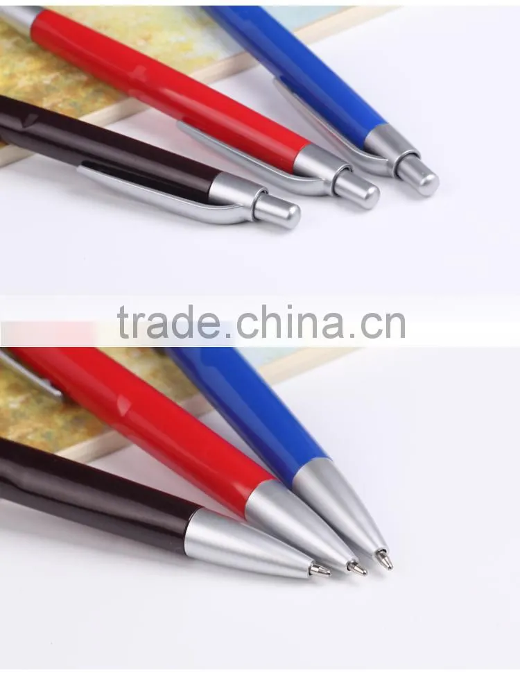 2015 Hot HuaHao Metelic color touch pen plastic ball pen for sale