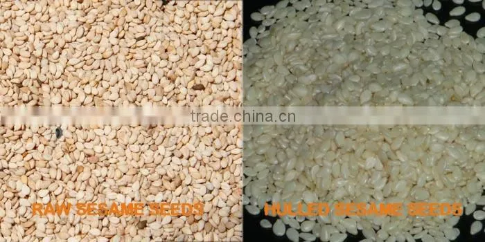 High Efficiency Sesame Dehusker, Dry Sesame Dehusking Machine, Sesame Cleaning Plant, Food Processing Machinery