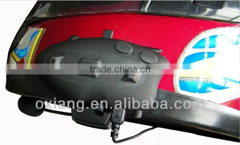 Bluetooth motorcycle helmet headset with fm radio for motorcycle