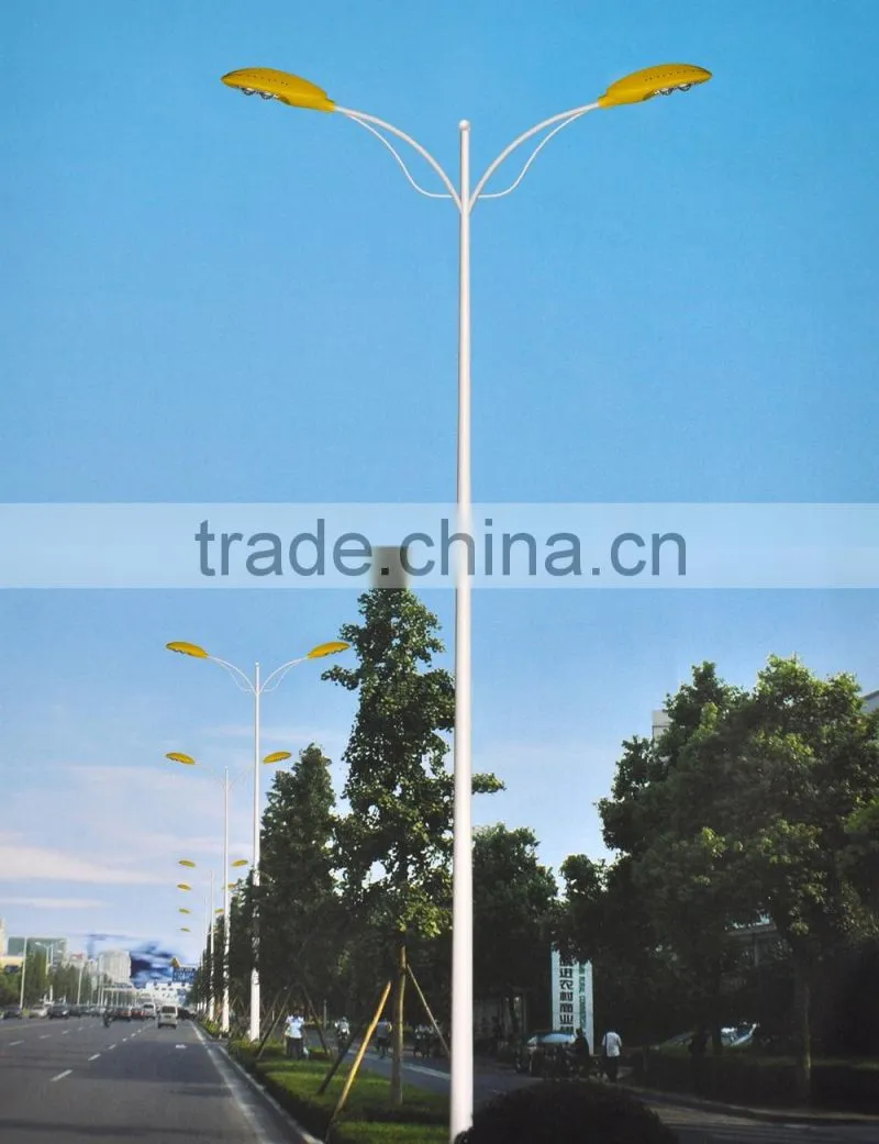 double arm street light