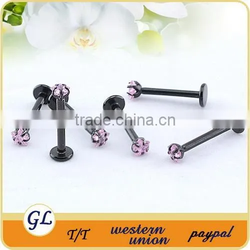 Wholesale Stainless Steel Labret/lip piercing jewelry