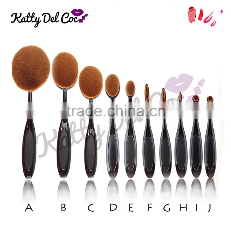 Electric cosmetic brush makeup tooth face oval powder brush toothbrush makeup brush
