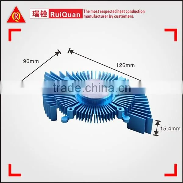 aluminum profile for led heatsink/anodized aluminum alloy radiator/VGA heatsinks