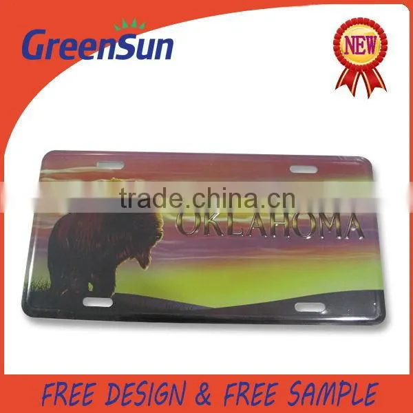 New Promotional Gift unique license plate light motorcycle
