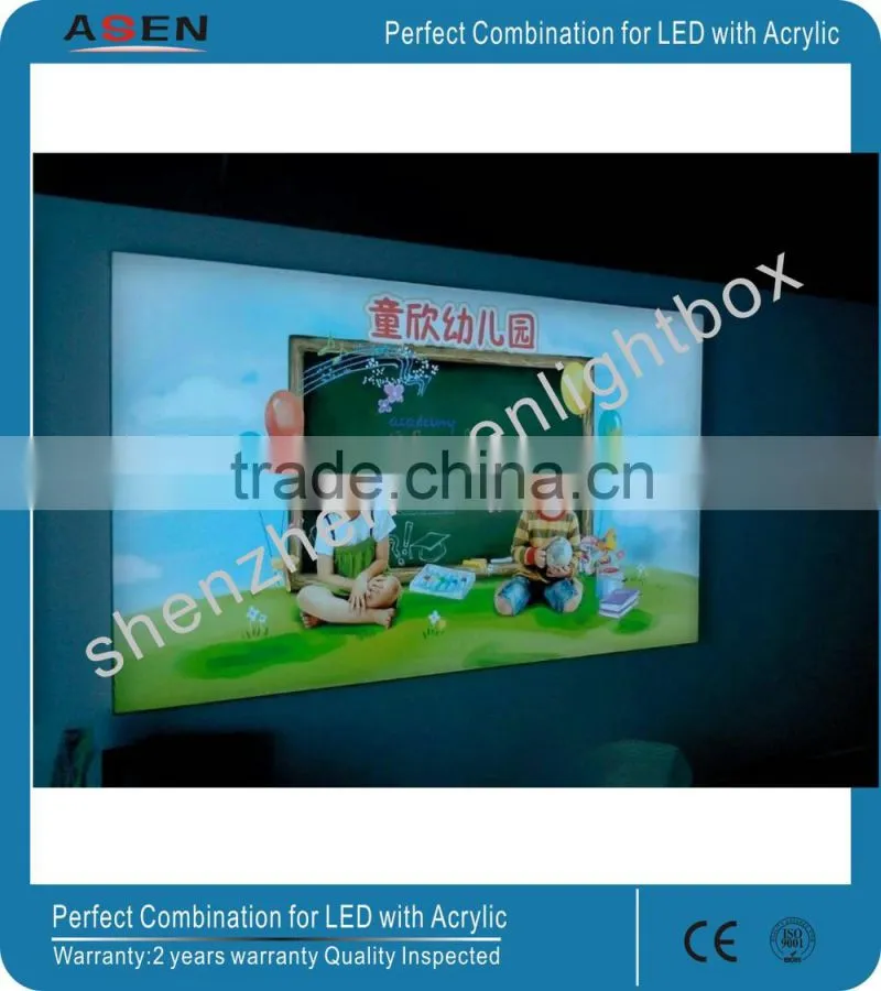 Big size Outdoor Frameless Fabric LED Light Box