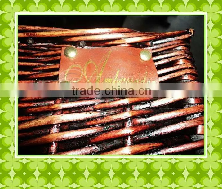 cheapest and compatitive gift basket with lid for promotional