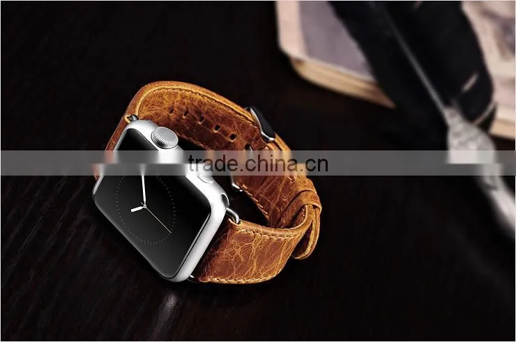 ICARER Luxury Leather For Apple Watch Band