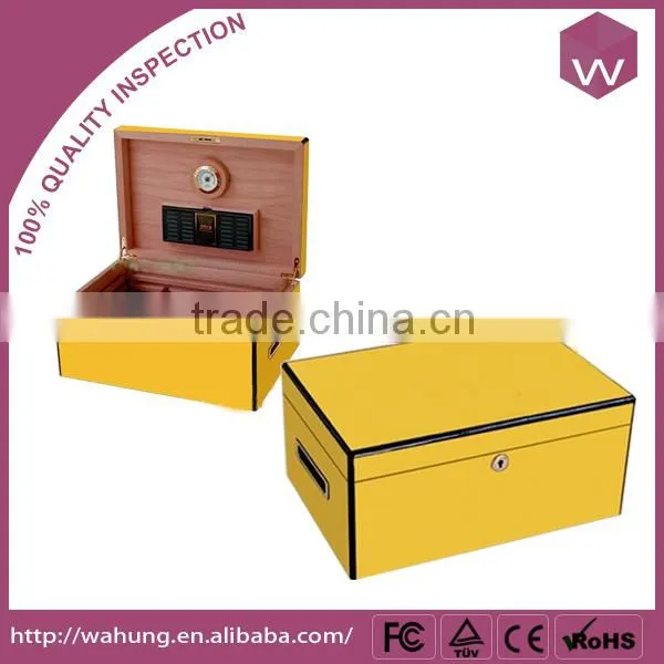 Stylish High Quality Wooden Case Cigar Packaging Box With Drawers Collection