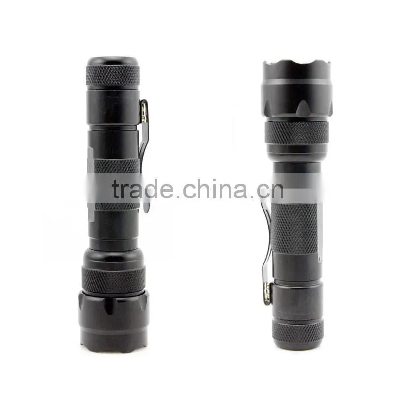 C18 High Power 3.7V Rechargeable torch light Hunting Fishing Camping Flashlight