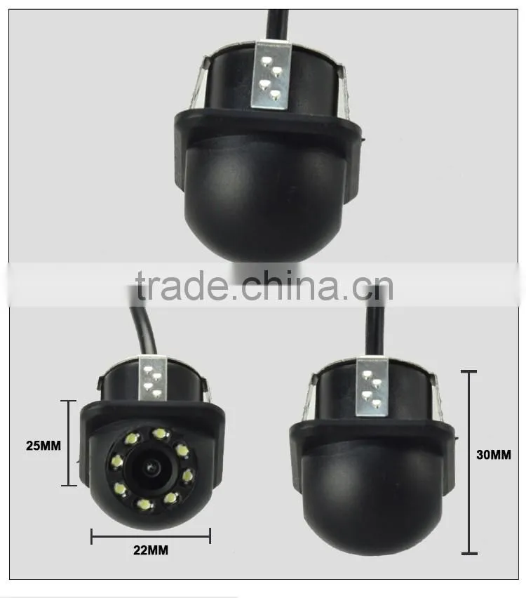 Universality car rear / front view camera,auto camera suitable for all cars