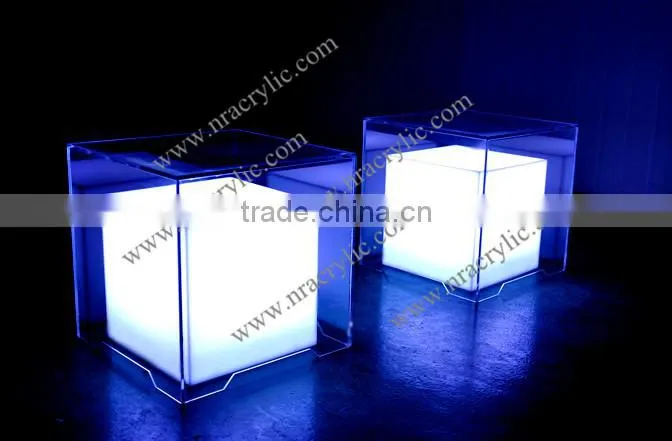 Shanghai nightclub party event rental LED acrylic light cube