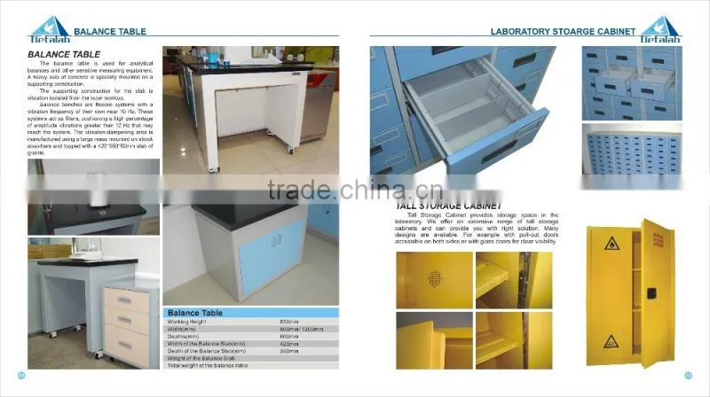 Used School Laboratory Furnitrue Glassware Storage Cabinet Chemical Storage Tank