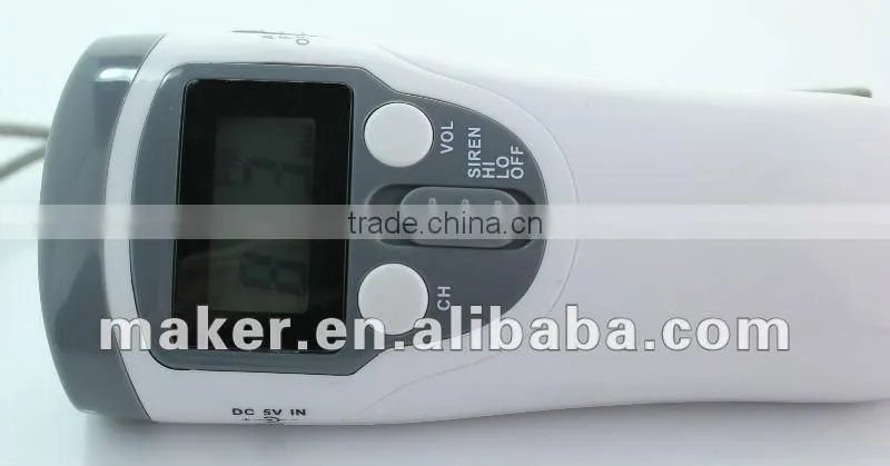 5 LED Dynamo Flashlight with AM/FM Radio Emergency Siren