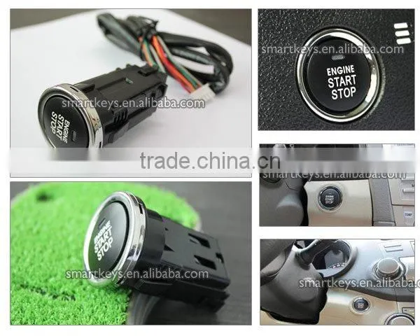 Push Button Start Original Car Alarm System for Toyota