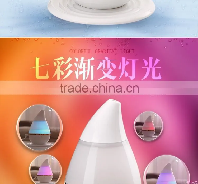 Water drop Colorful gradient light holmes humidifier