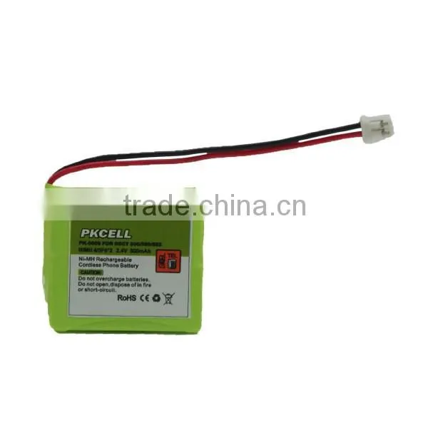 NI-MH aa cordless phone battery pack 2.4v