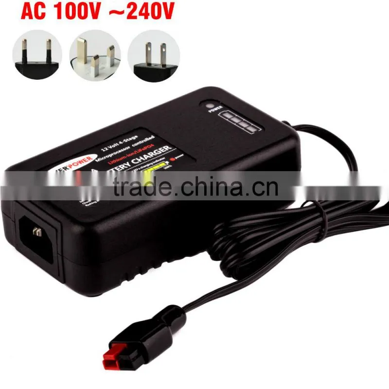 Car Motorbike Golf Trolley Boat Intelligent Maintenance 14.6V 3.3A Battery Charger