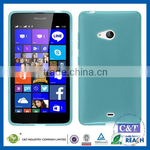 C&T Protective Solicone TPU Gel Case Cover For Microsoft Lumia 650