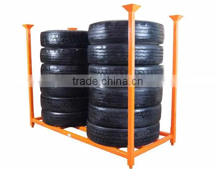CE certification steel storage stack rack for tire