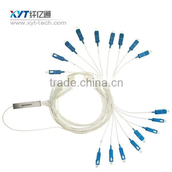1*16 optic fiber splitter price with FC UPC connector