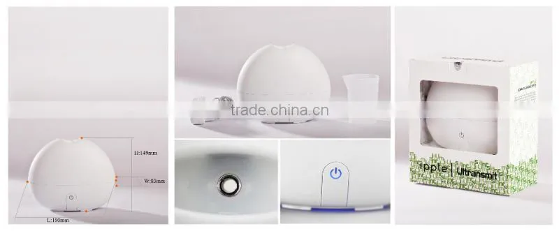 2016 Ultrasonic Aroma Diffuser Manufacturers with Strking Blue Illuminated Underneath