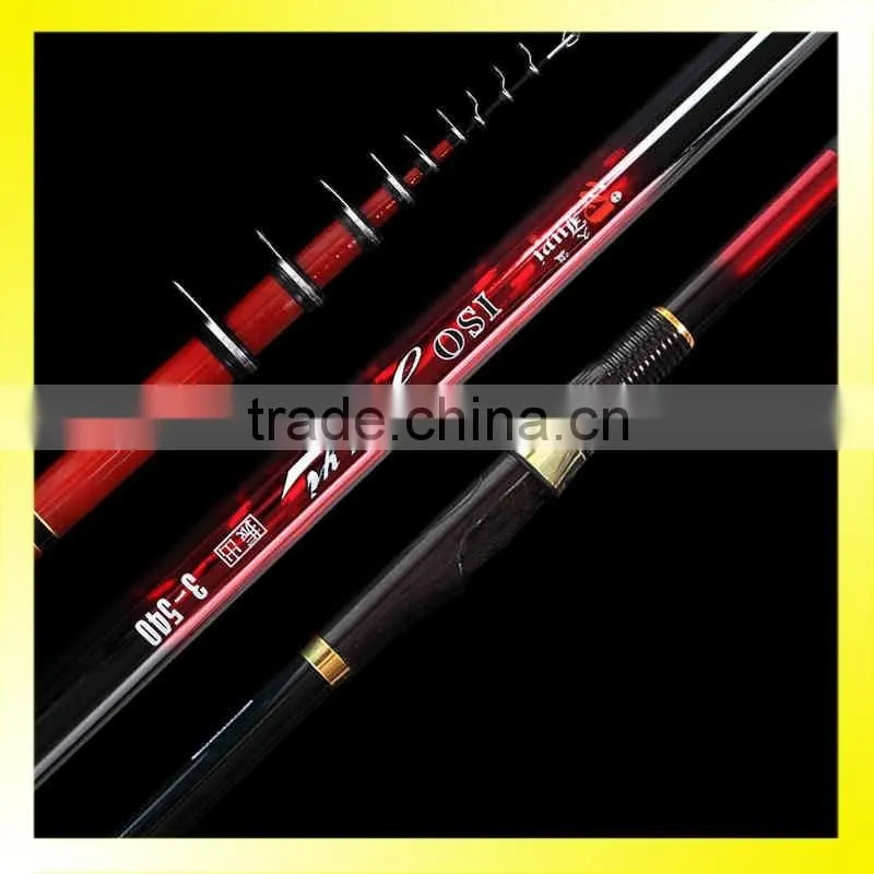 The Fishing Rod Fishing Tackles with Carbon Fiber Material