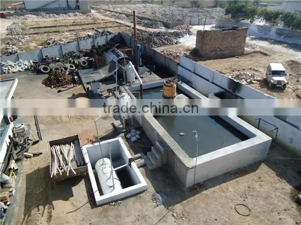 popular in Pakistan waste tyre pyrolysis refining machine
